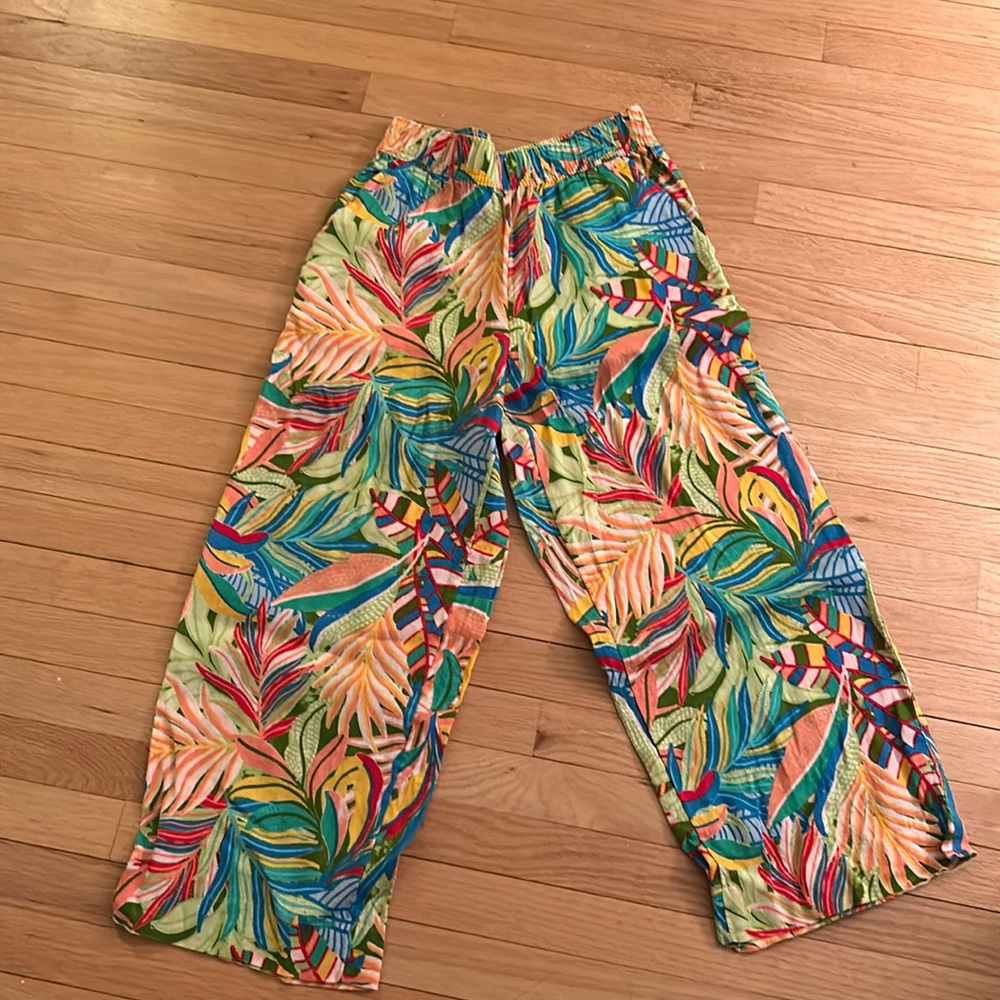 C&C California 100% Linen Tropical pants